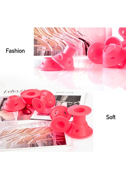 30 Adet Yumuşak Saç Silindirleri Büyük / Küçük Sihirli Silikon Hiçbir Isı Saç Curlers Silindirler Salon Güzellik Şekillendirici Aracı Saç Bakım AksesuarlarıSaç Silindirleri (Yurt Dışından) fiyatları
