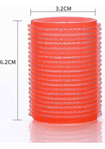Saç Silindirleri 12 Adet Curlers Kendinden Kavrama Holding Silindirler Kuaförlük Curlers Saç Tasarım Yapışkan Cling Stil Dıy Veya | Saç Silindirleri (Kırmızı) (Yurt Dışından) fiyatları