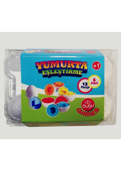 Games 6lı Yumurta Eşleştirme 12 Parça GM0067