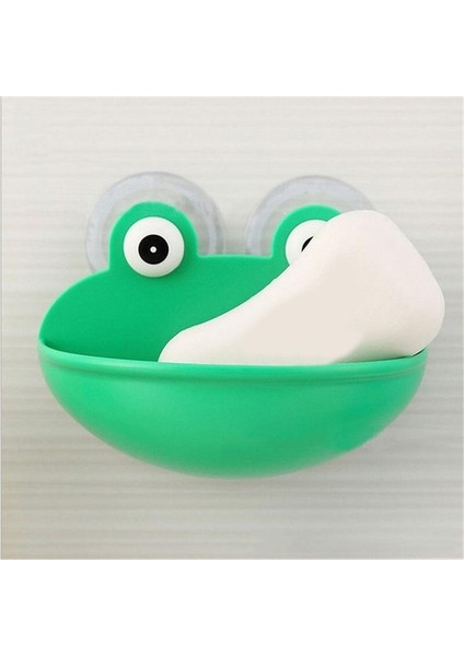 Banyo Aksesuarı Soapbox Sabunluk Tutucu Mutfak Dayanıklı Vantuz Kurbağalar Şeklinde Sabun Kılıfı Ev | Sabunluklar - (Yurt Dışından)