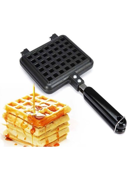 Mutfak Yapmaz Waffle Makinesi Makinesi Waffle Pişirme Kalıp Gaz Pan Kabarcık Yumurta Kek Fırın Kahvaltı Waffle Makinesi Kek Makinesi | Waffle Kalıpları (Yurt Dışından)