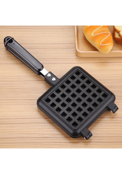 Ev Mutfak Waffle Kalıpları Gaz Yapmaz Waffle Makinesi Pan Kalıp Kalıp Basın Plakası Pişirme Pişirme Aracı | Waffle Kalıpları (Yurt Dışından) fiyatları