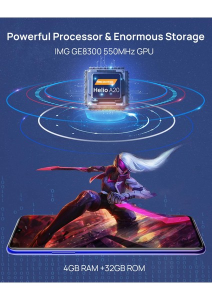 X95 16 GB (Doogee Türkiye Garantili) Siyah fırsatları