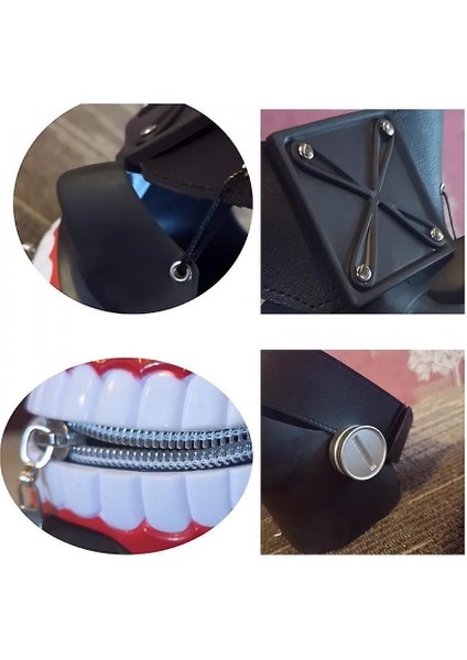 Anime Tokyo Ghoul Kaneki Ken Cosplay Kostümleri Maske Cadılar Bayramı Partisi Maskeleri Cosplay (Yurt Dışından) fırsatları