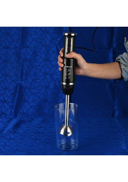 Çok Fonksiyonlu Blender Daldırma El Çubuk Blender Sebze Et Değirmeni Mikser (Yurt Dışından)