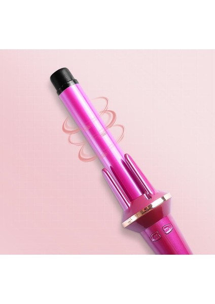 Saç Silindirleri Profesyonel Saç Curling Demir Seramik Bigudi Rulo Waver Perm Çubuk Curlers Styling Aracı Salon Styler Sıcak Silindirler | Saç Silindirleri (Pembe) (Yurt Dışından)
