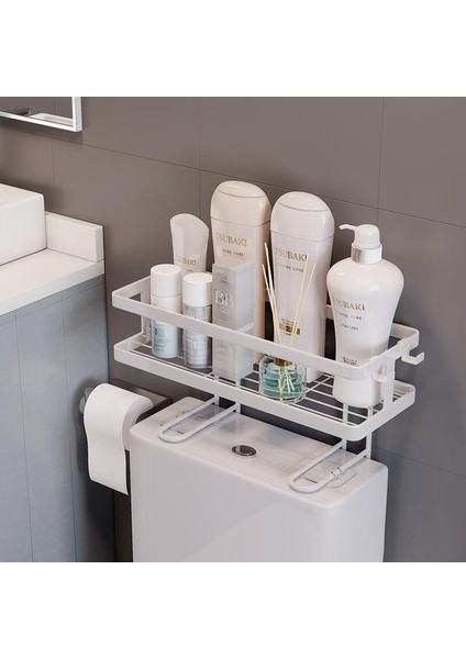 Demir Depolama Raf Yukarıdaki Tuvalet Su Tankı Tuvalet Organizatör Raf Duş Duvarı Montajı Şuan Depolama Tutucu Banyo Aksesuarları | Depolama Rafları Ve Raflar (Yurt Dışından) fiyatları