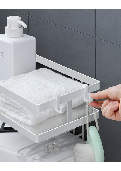 Demir Depolama Raf Yukarıdaki Tuvalet Su Tankı Tuvalet Organizatör Raf Duş Duvarı Montajı Şuan Depolama Tutucu Banyo Aksesuarları | Depolama Rafları Ve Raflar (Yurt Dışından) fırsatları