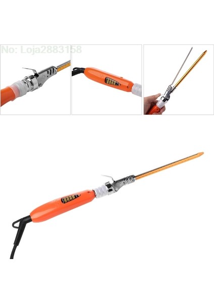 9Mm 360Angle Dönen Elektrikli Kuaför Salonu Bigudi Aracı Seramik Curling Demir Değnek | Saç Silindiri (Yurt Dışından)