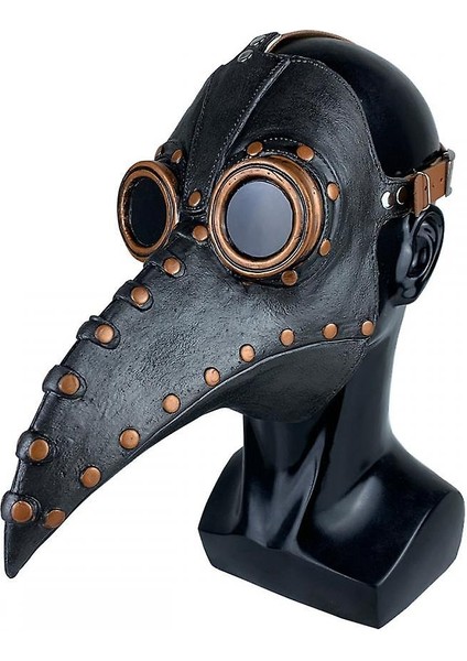 Veba Doktor Karga Maskesi Steampunk Uzun Burun Kuş Gaga Maskesi (Yurt Dışından) fiyatları