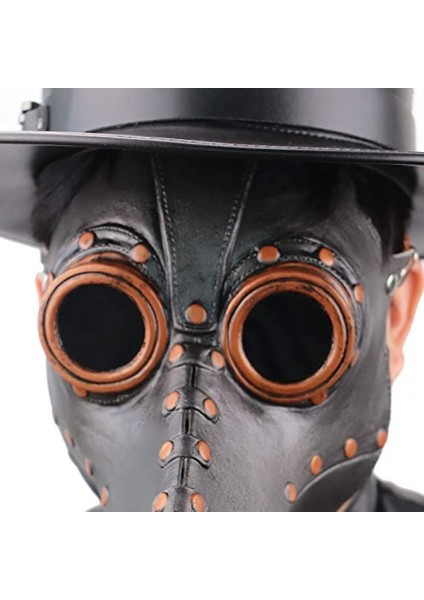 Veba Doktor Karga Maskesi Steampunk Uzun Burun Kuş Gaga Maskesi (Yurt Dışından) fırsatları