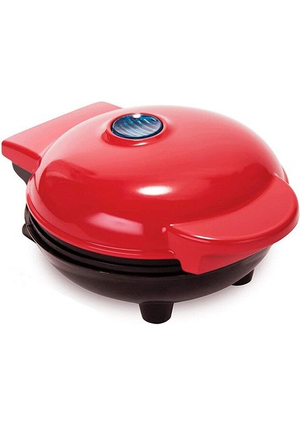 Mini Elektrikli Kalp Şeklinde Waffle Makinesi 1800W - Kırmızı (Yurt Dışından)
