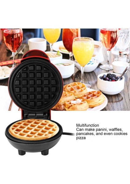 Waffle Yapma Araçları Mini Elektrikli Waffle Maker Yumurta Kek Fırında Kahvaltı Waffle Makinesi Mutfak Aksesuarları Bize | Waffle Kalıpları (Yurt Dışından)