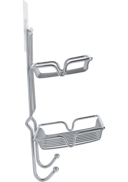 2 Katmanlı Paslanmaz Çelik Sabunluk Çanak Tutucu Sabunlar Depolama Tepsisi / Kancalar Banyo Anti Pas Sabun Depolama Organizer Raf | Sabunluklar (Yurt Dışından) modelleri