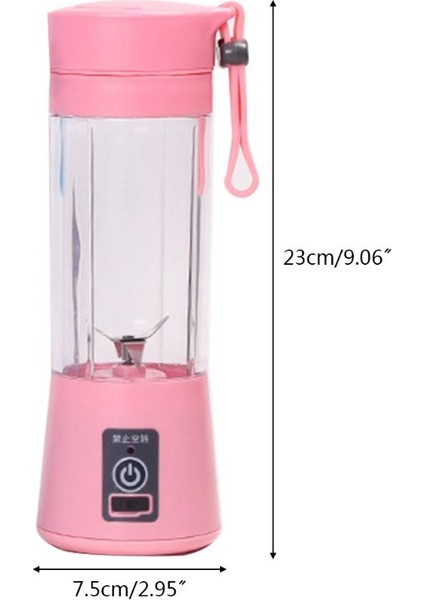 Smoothie Meyve Suyu Sütü Için Taşınabilir Blender Kişisel Mikser (Yurt Dışından)