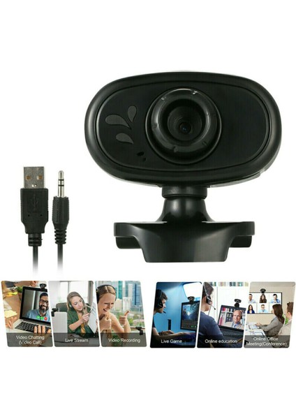 Usb Bilgisayar Kamera Pc Laptop 480 P Hd Webcam Mic Kamera Mikrofon Videoları Skype (Yurt Dışından)