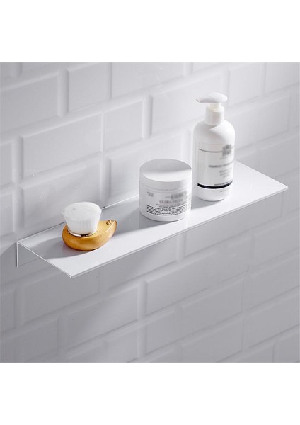 Banyo Aksesuarları 30 Cm Modern Beyaz Banyo Rafları Mutfak Duvar Raf Duş Banyo Depolama Raf | Banyo Rafları (Yurt Dışından) fiyatları