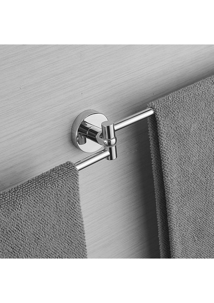 Banyo Dönen Havlu Bar Paslanmaz Çelik Uzunluğu Çift Havlu Yüzük Tutucu Havlu Raf Tuvalet Duvarı Montaj | Havlu Barları (Yurt Dışından)