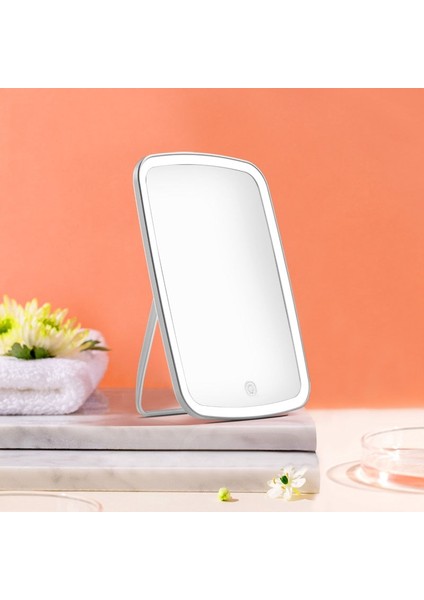 Led Işık Makyaj Aynası Üç Renk Işıkları Kozmetik Ayna Dokunmatik Cam Ayarlanabilir Işık Şarj Edilebilir Masa Aynası | Makyaj Aynaları (Yurt Dışından) modelleri