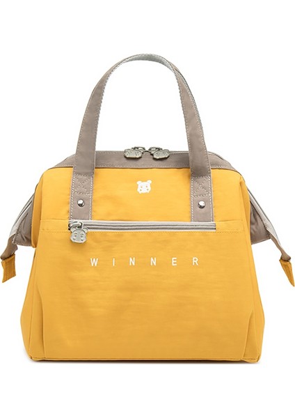 Taşınabilir Öğle Yemeği Çantası Yeni Termal Yalıtımlı Öğle Yemeği Kutusu Tote Soğutucu Çantası (Yurt Dışından)