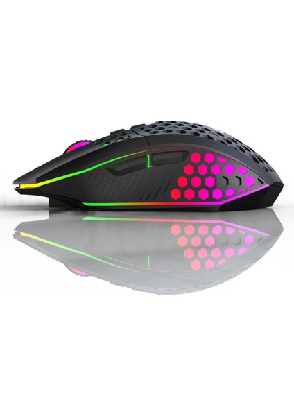 X801 Kablosuz Oyun Fare Petek Hollow Ergonomik Tasarlanmış Usb 10 M Kablosuz Şanzıman Profesyonel Rgb Fare Gamer (Yurt Dışından) fiyatları