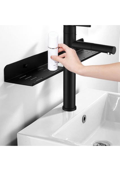 Banyo Depolama Raf Bataryası Duvara Dağı Raf Duş Organizatör Tutucu Banyo Aksesuarları Duş Şampuanı Sabun Kozmetik Tutucu | Banyo Rafları (Yurt Dışından)