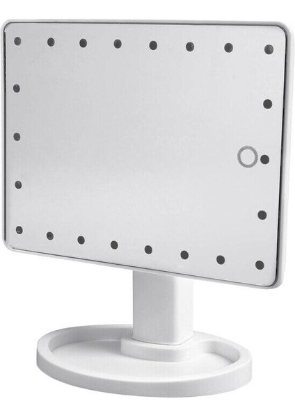Led Makyaj Aynası Dokunmatik Ekran Aynası İle 22 Led Işıkları Parlak Ayarlanabilir Makyaj Aynaları Masaüstü Banyo Için Kumandalı Standı | Makyaj Aynaları (Beyaz) (Yurt Dışından) modelleri