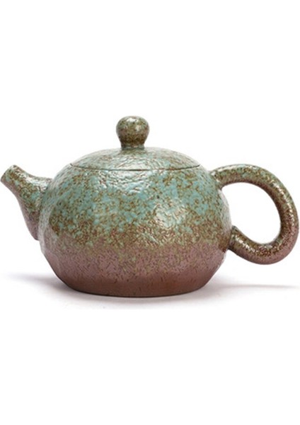 Stil Retro Yan Kolu Çaydanlık Stoneware Kung Fu Çay Seti Ev Basit Çay Yapımı Xi Shi Pot Zen Seramik Tek Pot | Çaydanlıklar (Yurt Dışından)