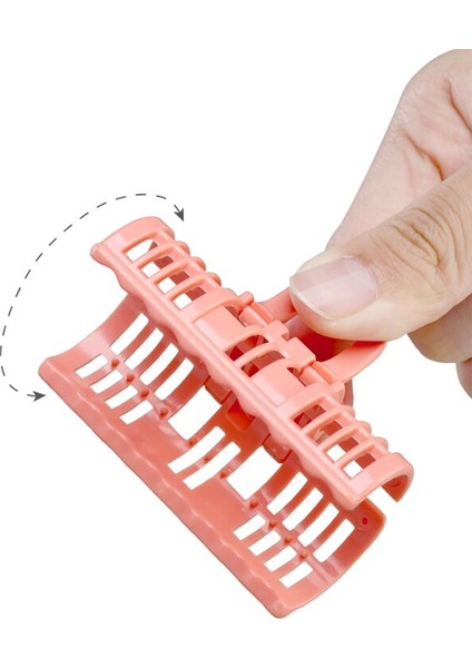 Saç Rulo 4 Adet Curlers Kendinden Kavrama Holding Rulo Kuaförlük Curlers Hava Bang Saç Rulo Dıy Saç Şekillendirici Aracı | Saç Silindirleri (Pembe) (Yurt Dışından) fırsatları