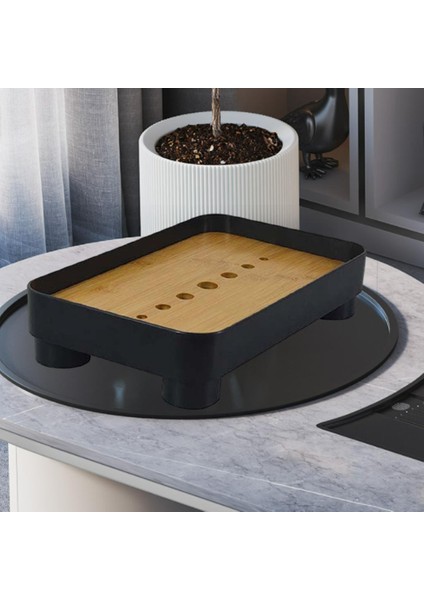 Çin Çay Tepsisi Masa Rezervuar ve Kung Fu Çayı Için Drenaj Tipi Accs Siyah (Yurt Dışından) fırsatları