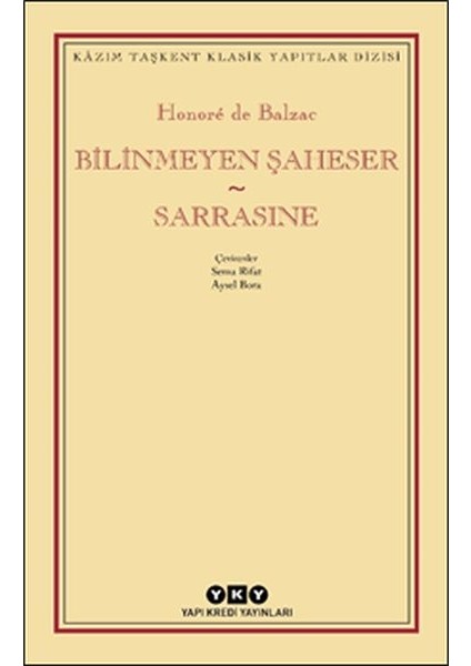 Bilinmeyen Şaheser - Sarrasine