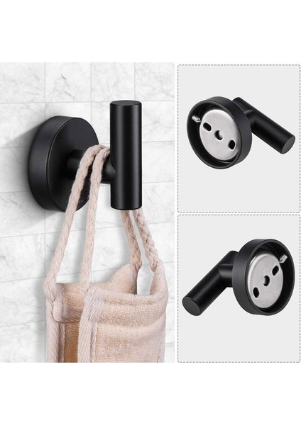 Havlu Askısı Banyo Raf Paslanmaz Çelik Havlu Bar Yüzük Robe Kanca Ceket Askı Havlu Yüzük 3 Adet Set Banyo Aksesuarları | Havlu Rafları (Yurt Dışından) fırsatları