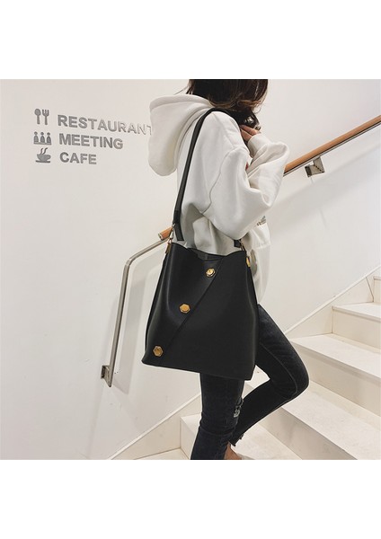 Pu Tote Çanta Retro Timsah Kova Çanta Kadın Timsah Desen Çanta Kapasitesi Rahat Timsah Omuz Messenger Çanta | Kozmetik Çanta Ve Davalar (Yurt Dışından) modelleri