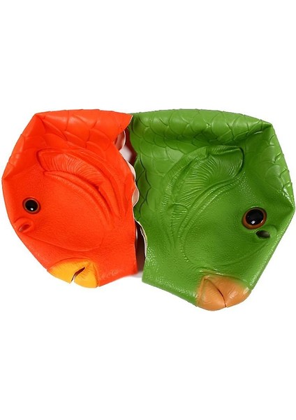 Cadılar Bayramı Kostüm Balık Başlığı Parti Maskesi Yeşil Yetişkin Hayvan Cosplay Prop Lateks Maskeleri (Yeşil) (Yurt Dışından) modelleri