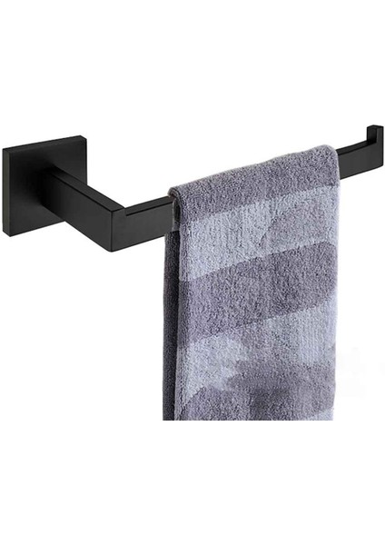 Kare Mutfak Banyo Havlu Askı Tek Vücut Washrag Bar Askı Washcloth Ray Raf Paslanmaz Çelik | Havlu Rafları (Yurt Dışından)