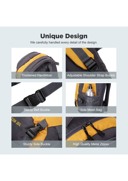 Xmund Xd-Dy15 45L Sırt Çantası Su Geçirmez Naylon Omuz Çantası Eğlence Kamp Seyahat Tırmanma Çantası (Yurt Dışından)