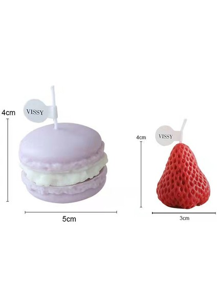 Soya Balmumu Dekoratif Aromaterapi Mum Kombinasyonu (Yurt Dışından)