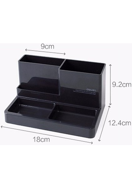 Plastik Yüksek Sınıf Çok Fonksiyonlu Resepsiyon Kırtasiye Organizatör Saklama Kutusu Kalem Kalem (Yurt Dışından) fırsatları