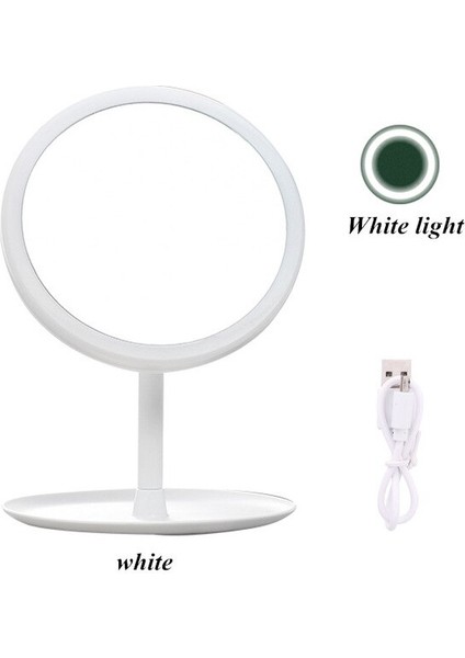 Led Makyaj Aynası Soyunma Masa Ayna Güzellik Makyaj Aynası Doldurma Işık Yüz Ayna Ayarlanabilir Dokunmatik Karartma Masası Masa Aynası | Makyaj Aynaları (Beyaz) (Yurt Dışından) modelleri
