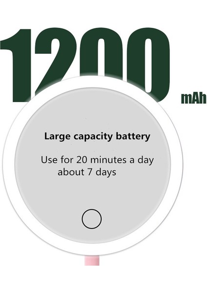 Led Makyaj Aynası Soyunma Masa Ayna Güzellik Makyaj Aynası Doldurma Işık Yüz Ayna Ayarlanabilir Dokunmatik Karartma Masası Masa Aynası | Makyaj Aynaları (Beyaz) (Yurt Dışından) fırsatları
