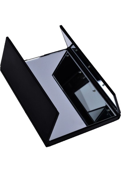 Taşınabilir Led Işık Makyaj Aynası Vanity Işıkları Kompakt Makyaj Cep Aynalar Vanity Kozmetik El Katlanır Led Ayna Lambası | Makyaj Aynaları (Siyah) (Yurt Dışından) modelleri