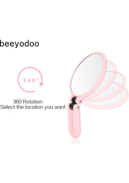 Kez Büyütme Aynaları Çift Yan Makyaj Aynası Masa Masaüstü Makyajı 10X 360 Katlanır Ayarlanabilir Renk Rastgele Gönderilir | Makyaj Aynaları (Pembe) (Yurt Dışından) fırsatları