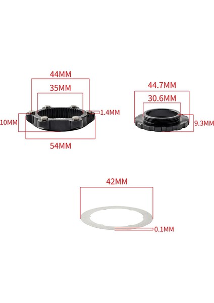 Merkez-Kilit Adaptörü Yol Bisikleti Fren Aksu Hub Merkezi Kilit Kapağı Siyah (Yurt Dışından) fırsatları