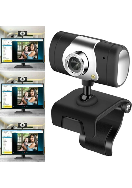 Usb Webcam Kamera Web Kamerası Bilgisayar Pc Laptop Masaüstü Için Mikrofon İle (Yurt Dışından)