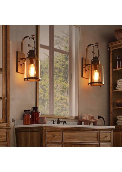 4 W Sarı Işık 4 Flamanlı Rustik E27 Duy LED Ampül 1 Adet