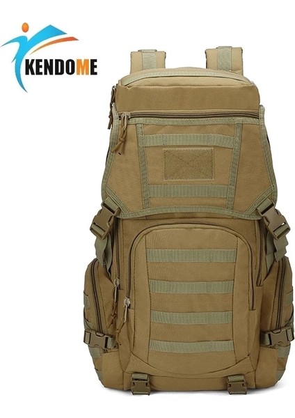 50L Taktik Askeri Sırt Çantası Yürüyüş Kamp Dağcılık Sırt Çantası Açık Su Geçirmez Spor Sırt Çantası Taktik Molle Paketi | Tırmanma Çantaları (Yurt Dışından)