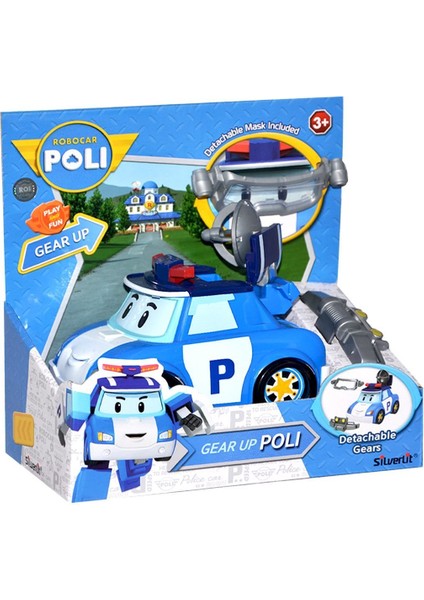 Robocar Poli Teçhizatlı Araç