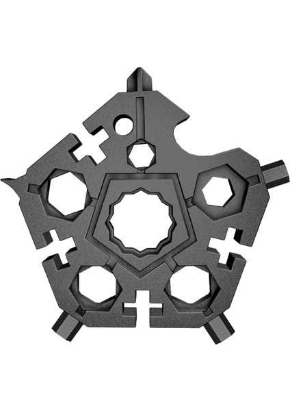 Çok Fonksiyonlu Anahtarı Tamir Araçları Kamp Erkekler Hediye Için Kar Tanesi Siyah (Yurt Dışından) fiyatları