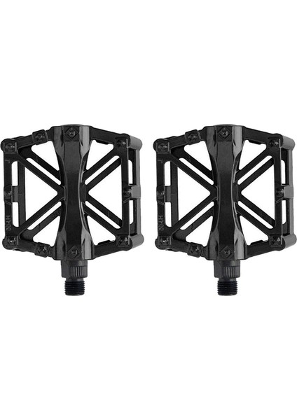 Bisiklet Metal Alaşım Düz Platform Pedalları Mtb Yol Dağ Bisikleti Pedalı Siyah (Yurt Dışından) fiyatları