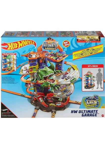 Hot Wheels Robotik T-Rex Ultimate Garaj